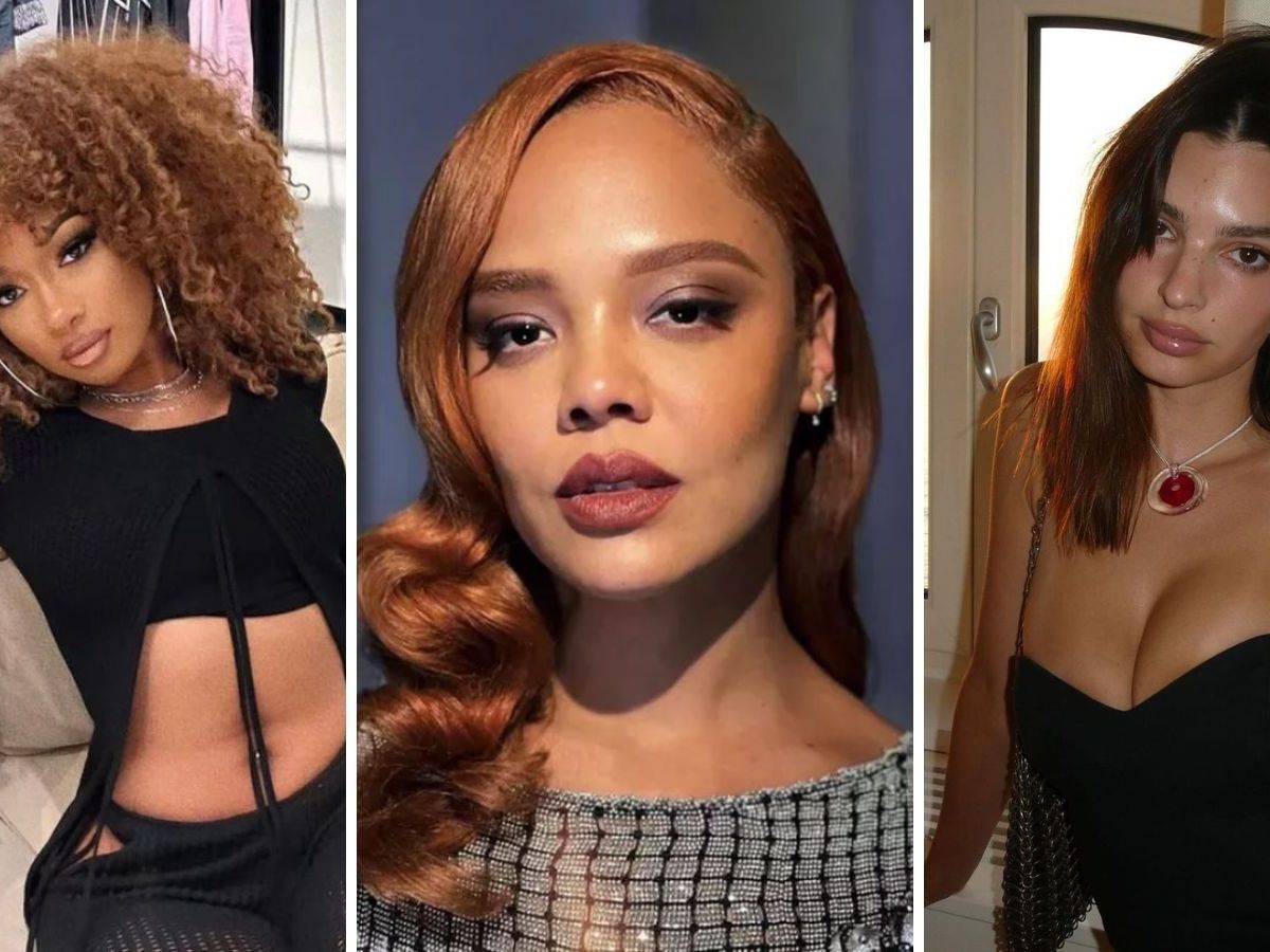 inspiração cabelo castanho ruivo