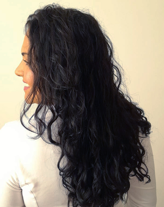 Cabelo Com Progressiva Ondulado Nas Pontas