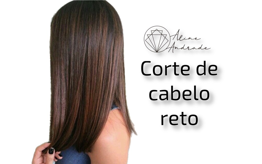 cabelo corte reto