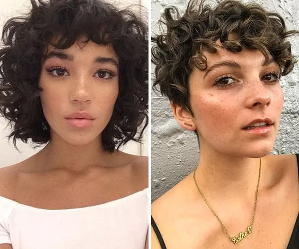 cabelo curto para rosto redondo e gordo