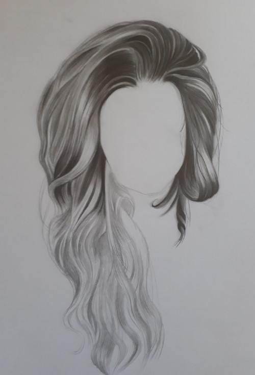 cabelo desenho feminino