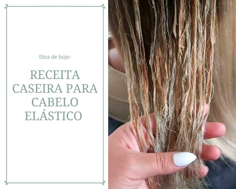 cabelo elástico como recuperar