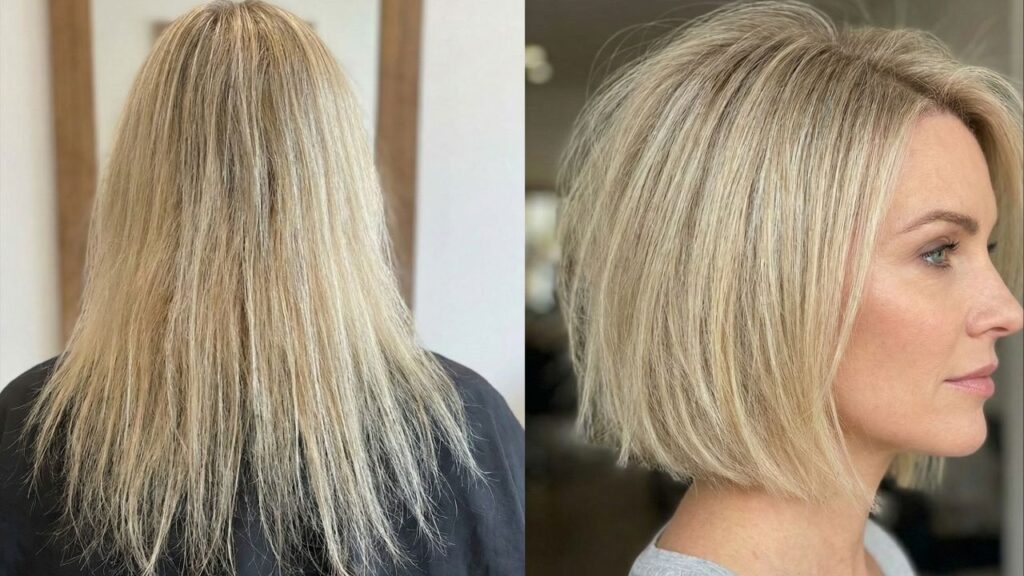 qual corte usar para cabelo com pouca densidade