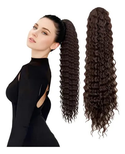 corte em U cabelo cacheado longo