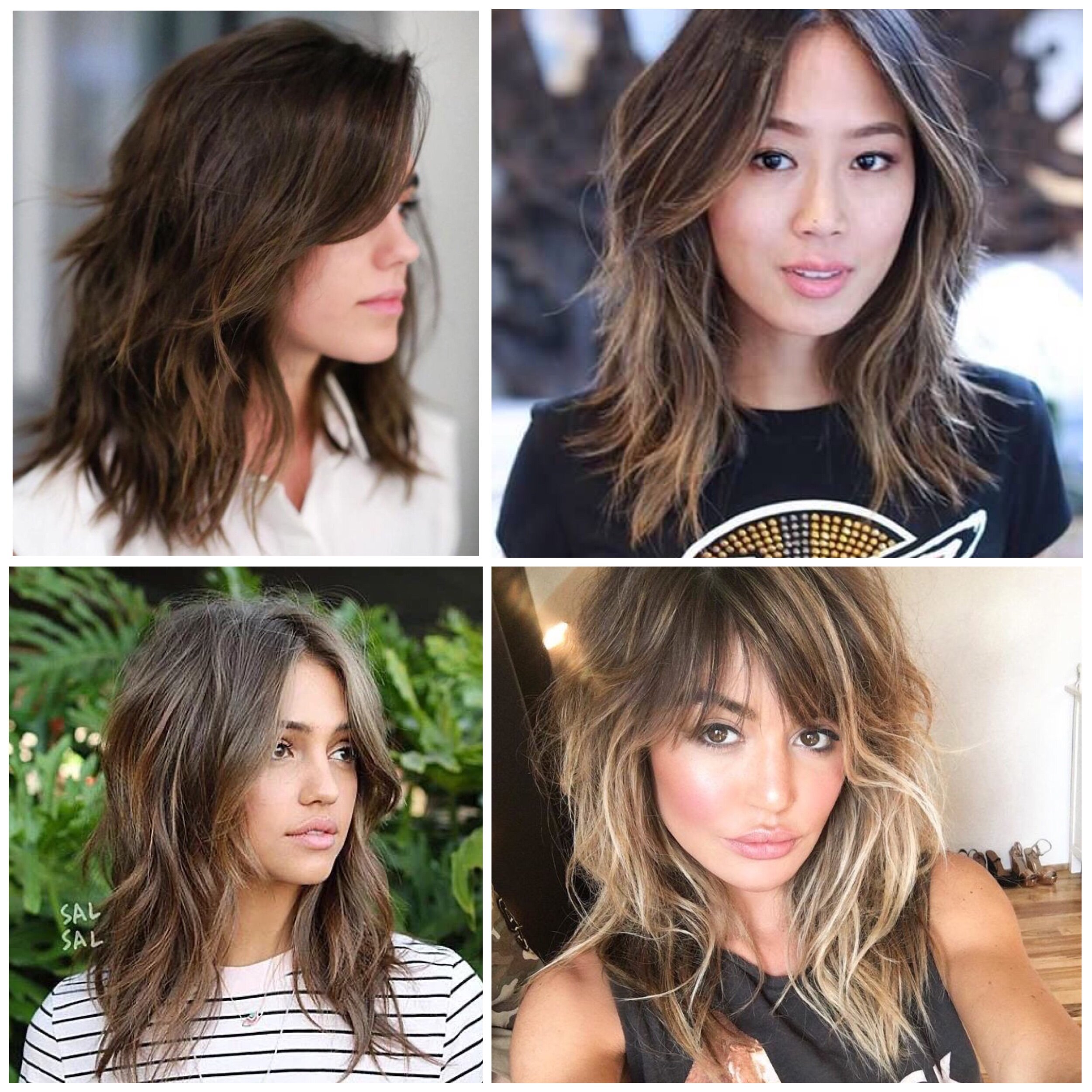 Cabelo Médio Desfiado: Qual o Melhor Tipo para o Seu Rosto?