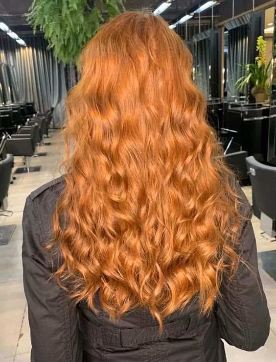 Ruivo dourado para pele clara