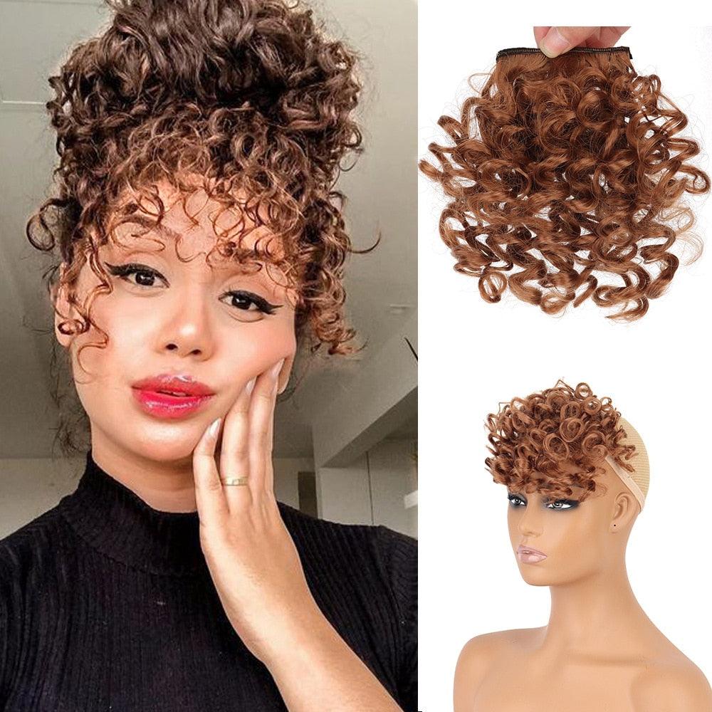 manutenção franja cabelo cacheado