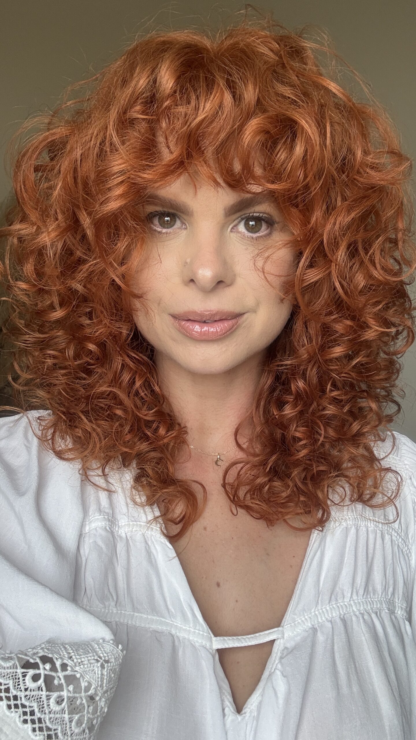 franja para cabelo cacheado