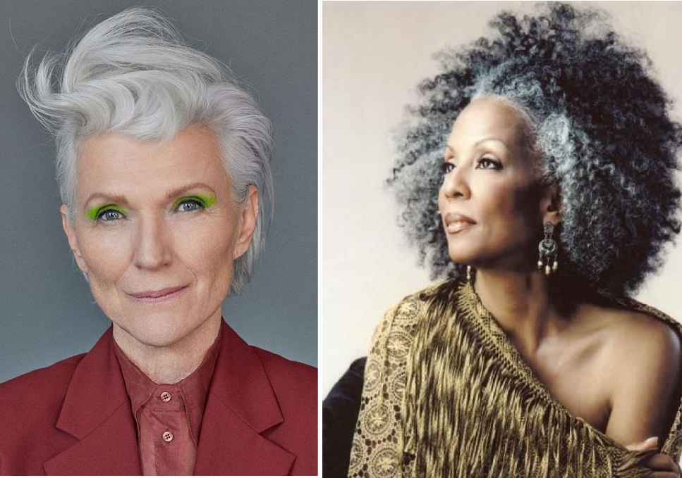 cuidados com cabelo branco afro
