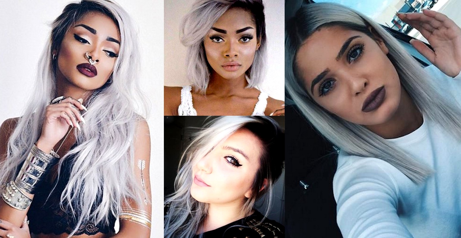 estilos cabelo grisalho mulheres negras