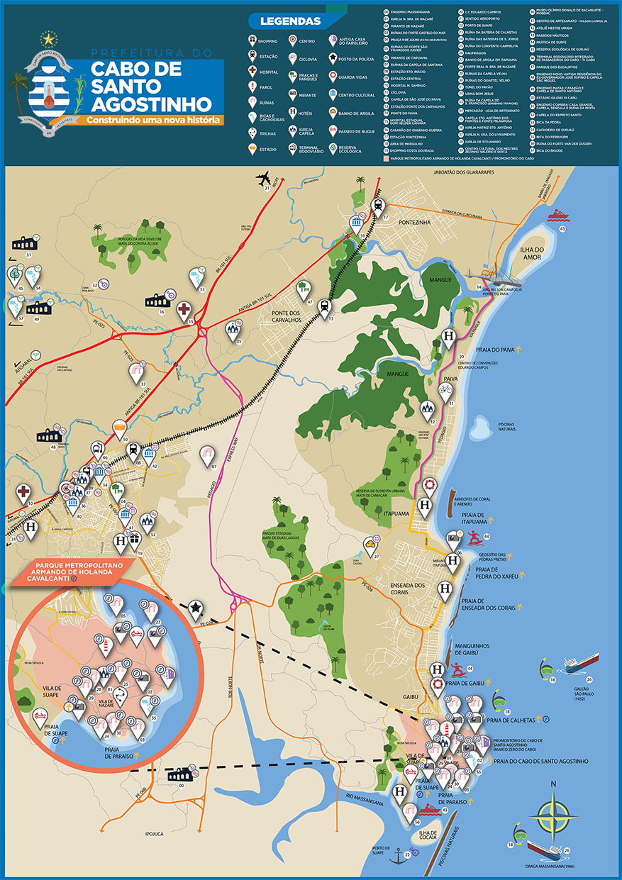 o que fazer em cabo de santo agostinho