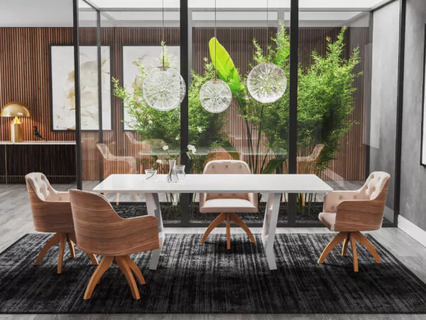 Cadeiras decorativas para espaços pequenos: Soluções com estilo e funcionalidade