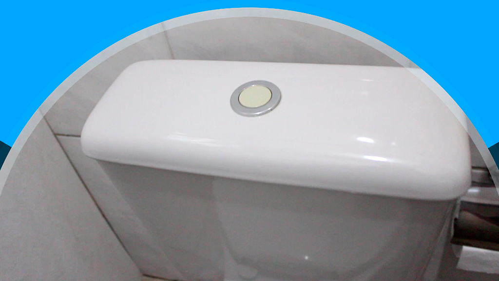 Como identificar se o vazamento é na boia ou na torre de saída da caixa acoplada