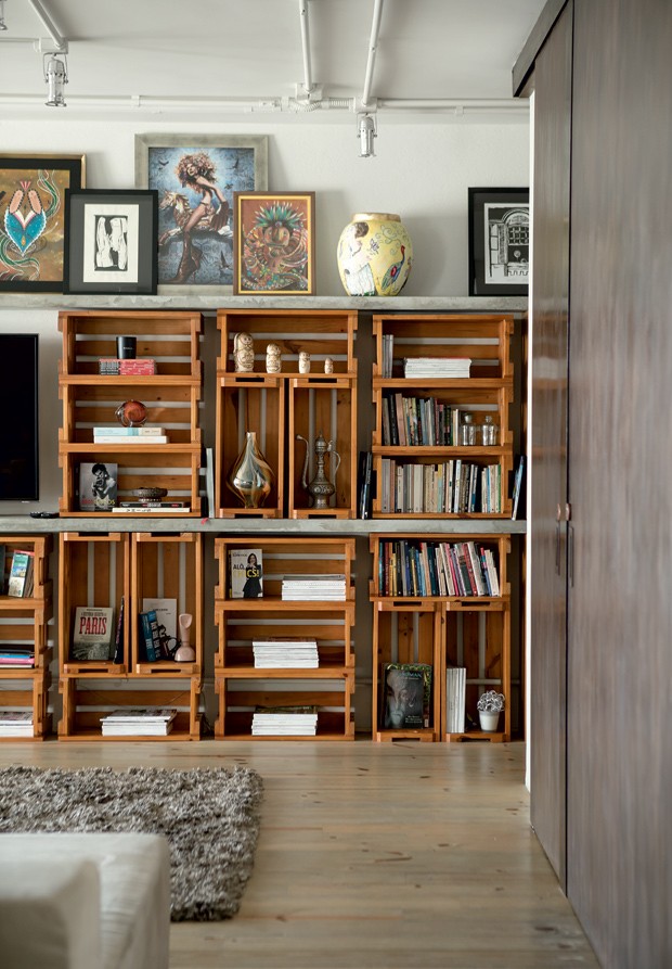 como transformar caixa de frutas em mesa de centro