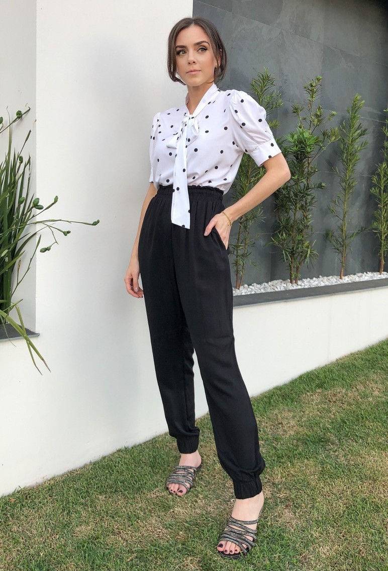 melhores looks calça jogger alfaiataria trabalho
