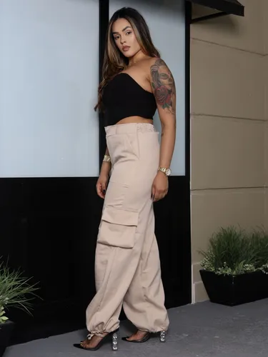 calça jogger alfaiataria feminina barata onde comprar