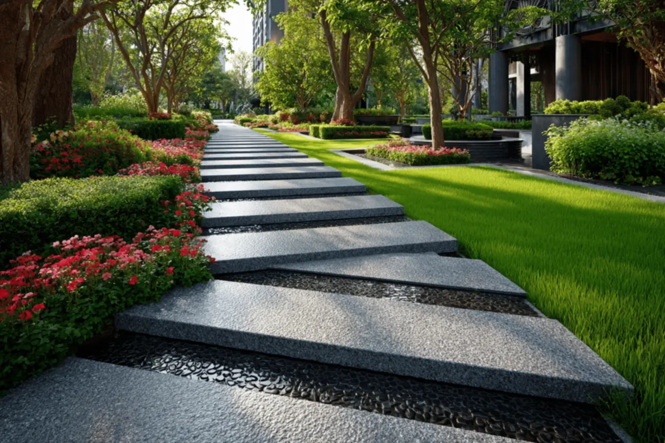 5 Ideias Criativas de Caminhos de Pedras para Pequenos Espaços