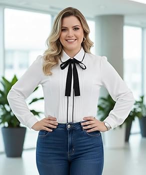 camisa branca oversized feminina
