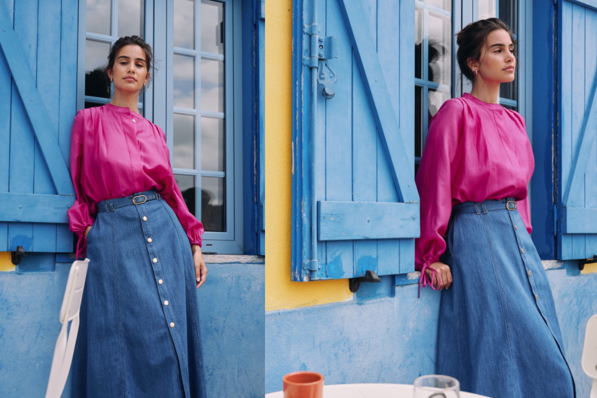 ideias de looks camiseta oversized saia midi