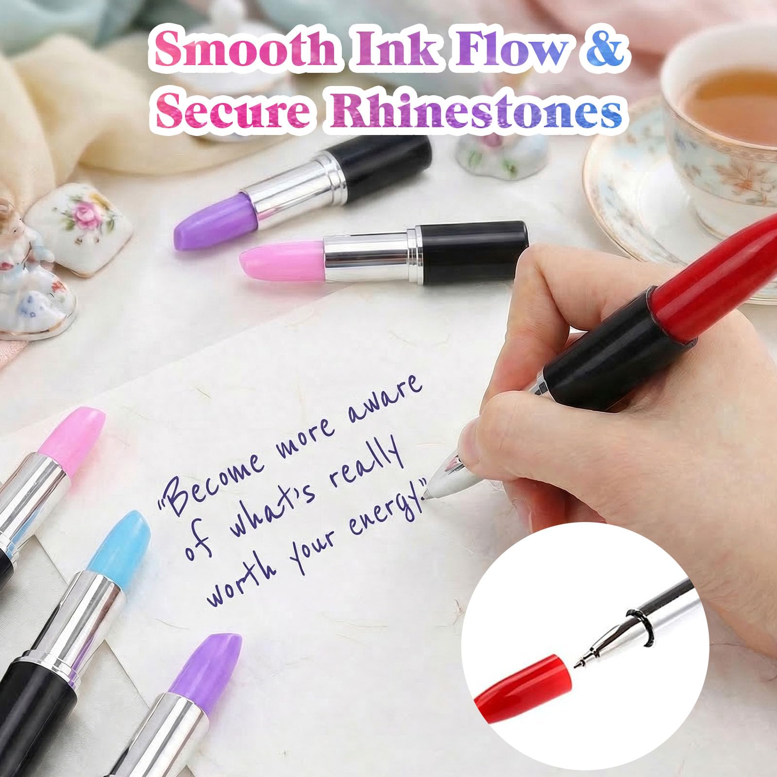 erros ao usar caneta batom