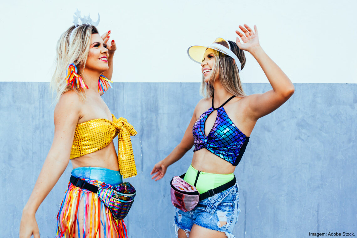 maquiagem carnaval brilho