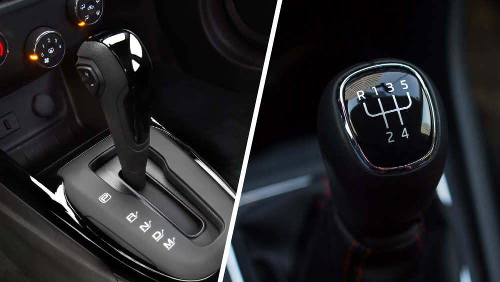 carros automáticos ou manuais