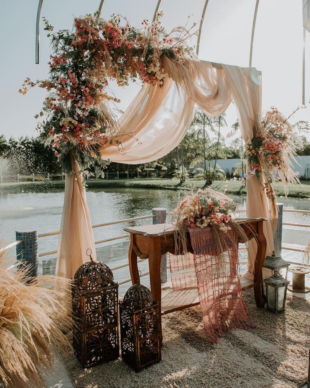 casamento boho vs casamento rústico