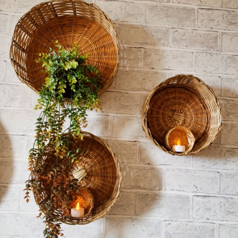 cestos de palha para quarto