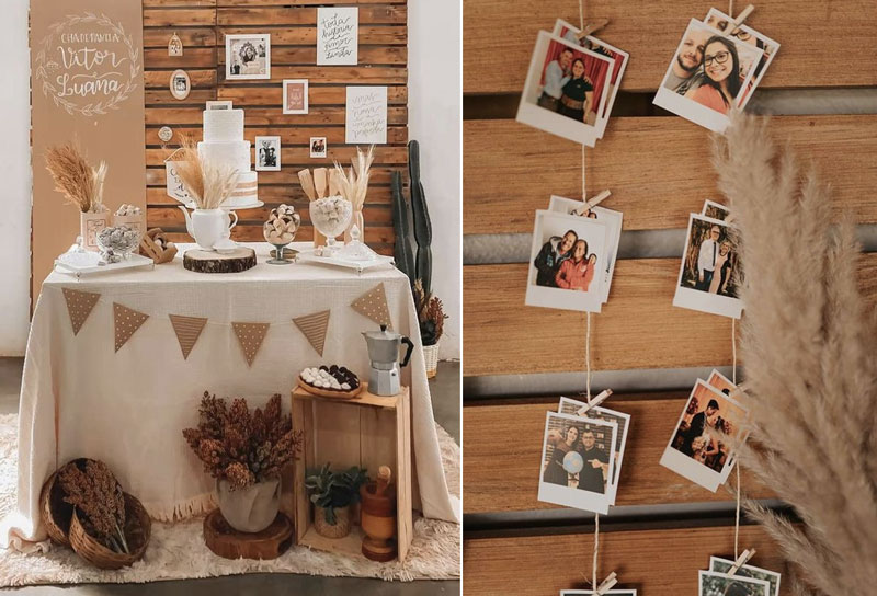 como decorar chá de panela