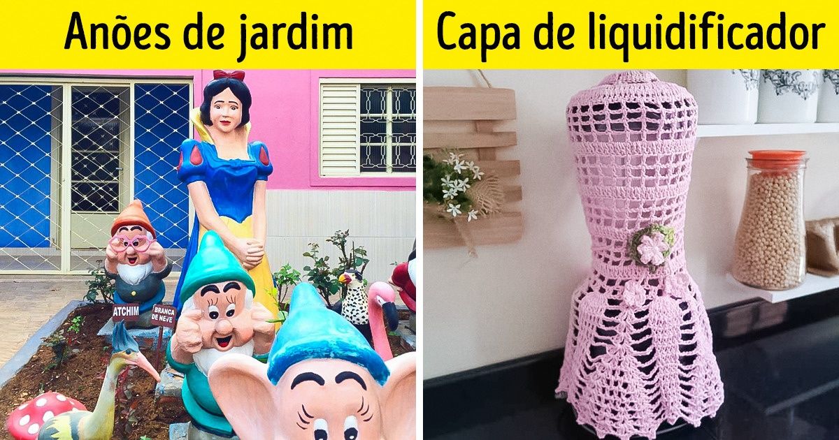 itens de decoração que deixam a casa cafona