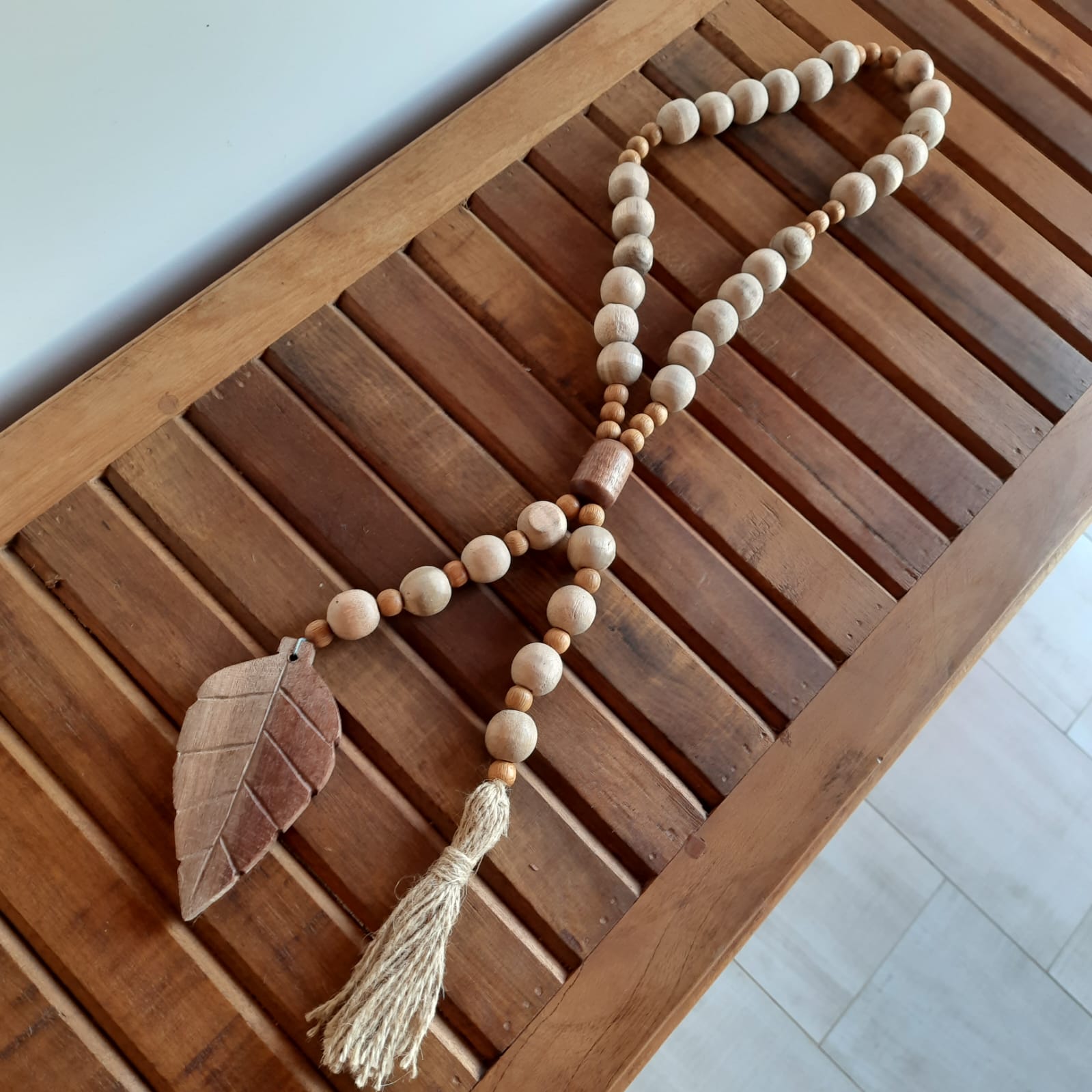 colar de mesa boho