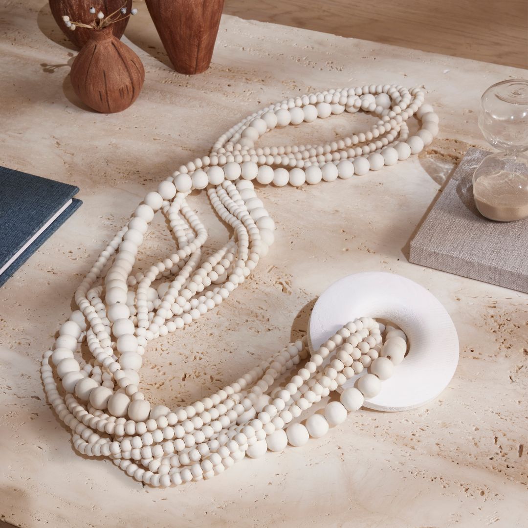 colar de mesa com tassel