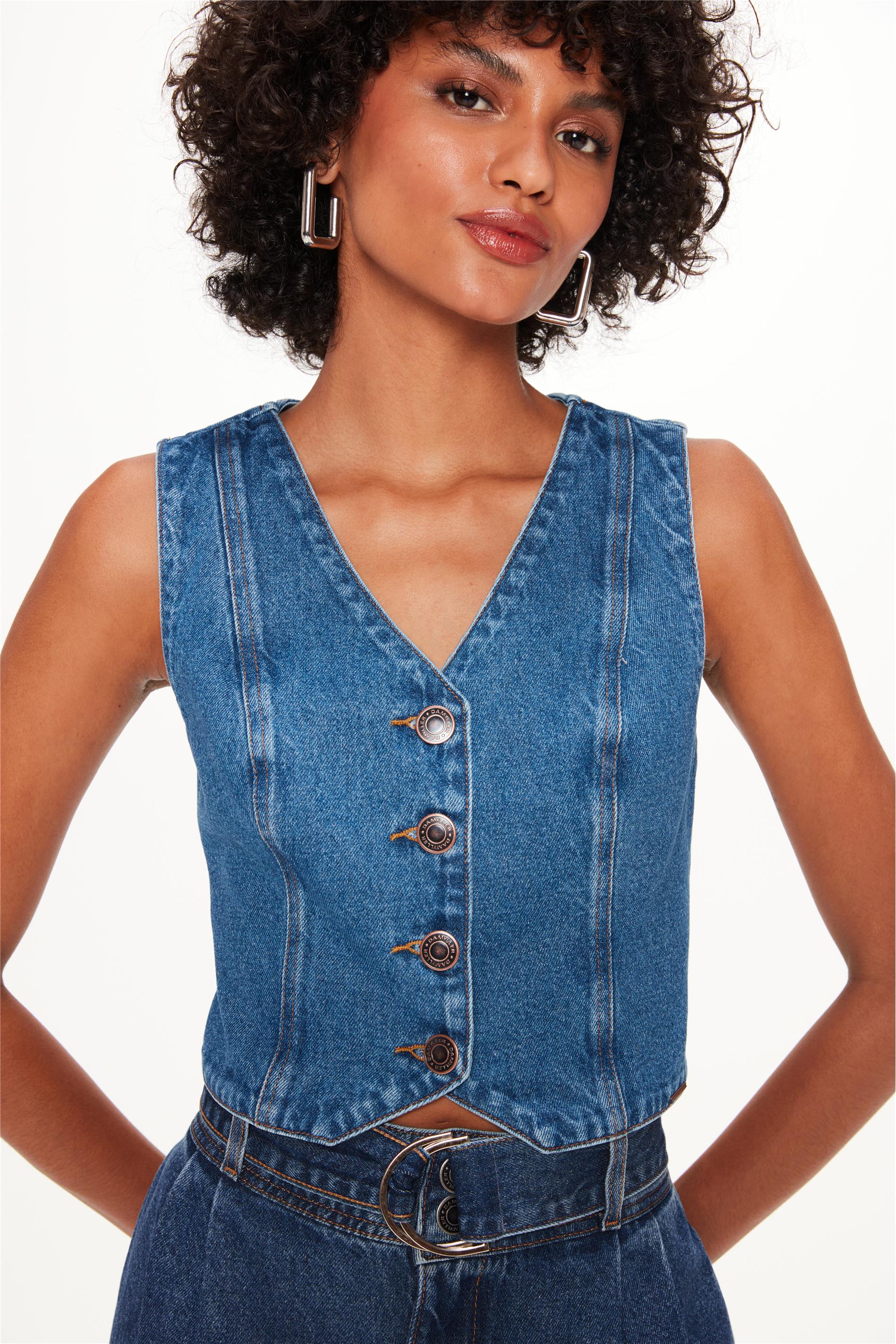 Onde comprar colete jeans feminino barato e de qualidade em 2025