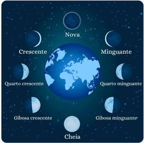 como a lua influencia no plantio