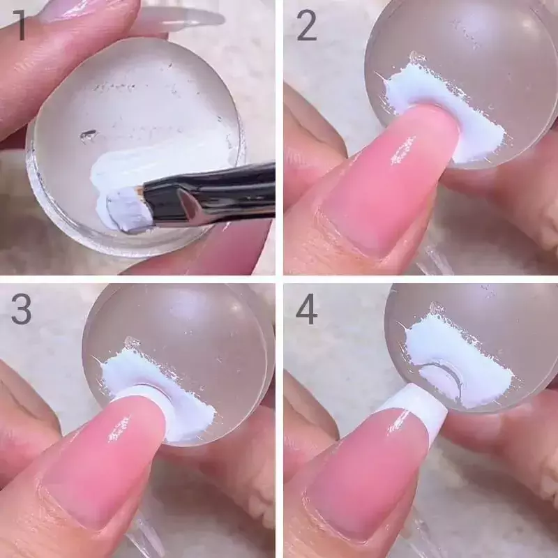 como aplicar carimbo de silicone para francesinha perfeita