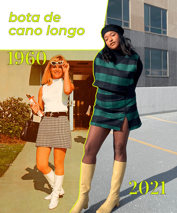 moda feminina anos 60 resumo