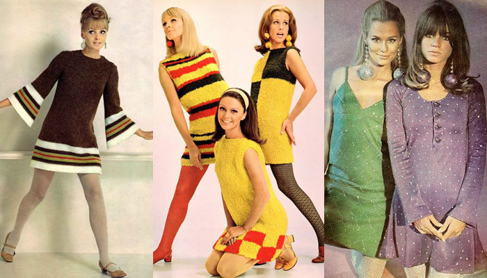 estilos de vestidos anos 60