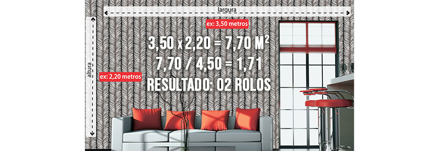 Evite Erros: O Cálculo Essencial de Papel de Parede para Iniciantes