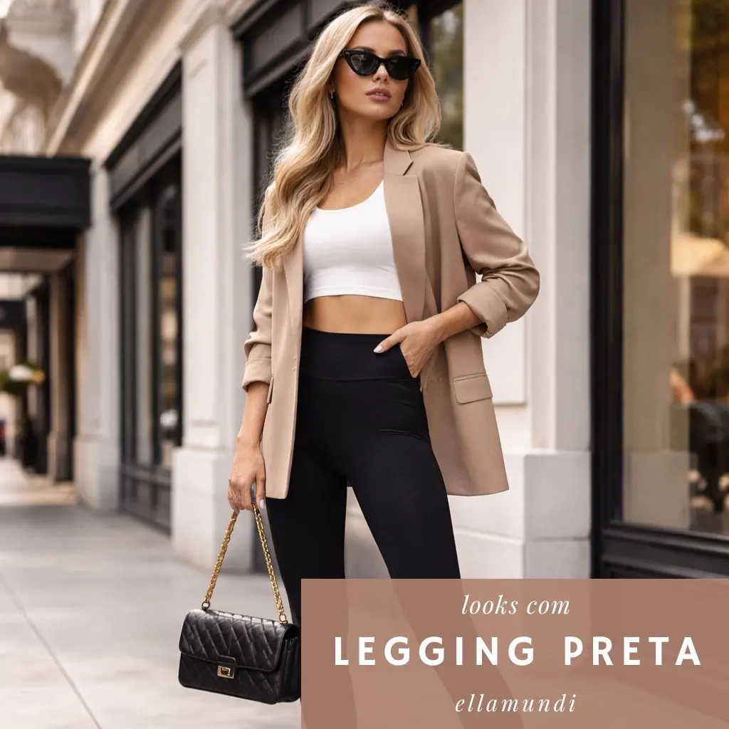 como escolher o comprimento ideal do blazer oversized para legging