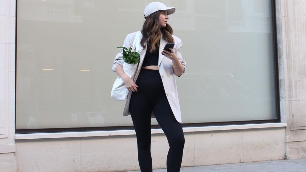 como escolher o comprimento ideal do blazer oversized para legging