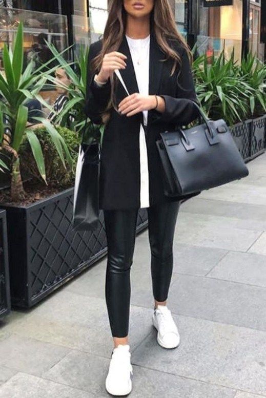 erros comuns ao usar blazer oversized com legging