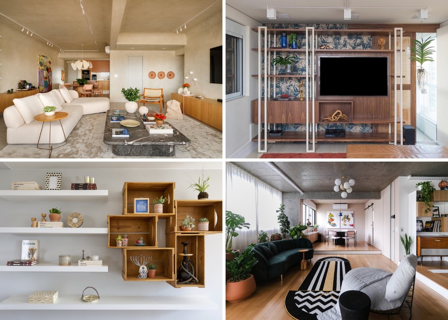 como decorar sala moderna com pouco dinheiro