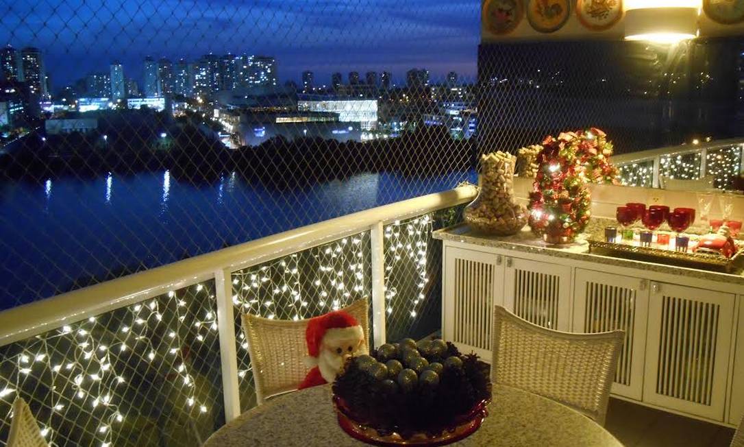 como decorar varanda de apartamento para o natal