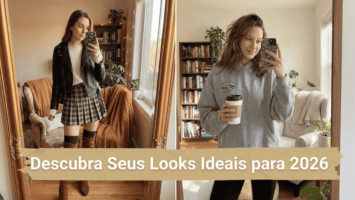 1. Como criar um moodboard de inspiração de moda. 2. Os 7 estilos universais explicados: qual é o seu? 3. Dicas para analisar seu guarda-roupa e desapegar. 4. A importância de buscar referências visuais com corpos reais. 5. Como usar a tecnologia para testar seu estilo.