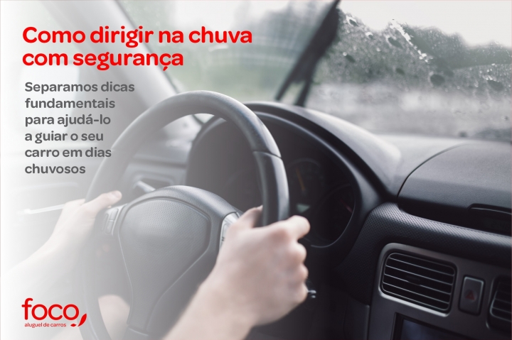 como dirigir na chuva com segurança