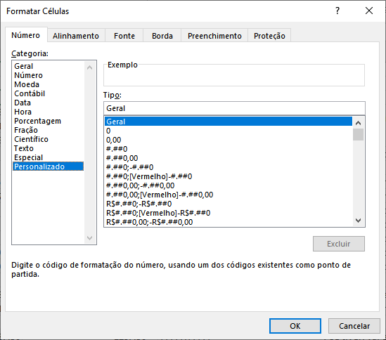 Usando a função CONCATENAR para criar códigos