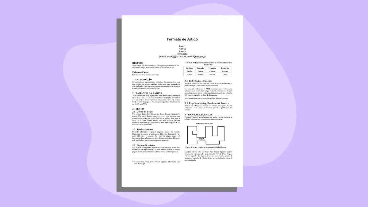 como fazer 2 colunas no word