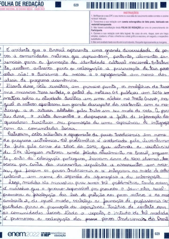 como fazer 900 pontos no enem