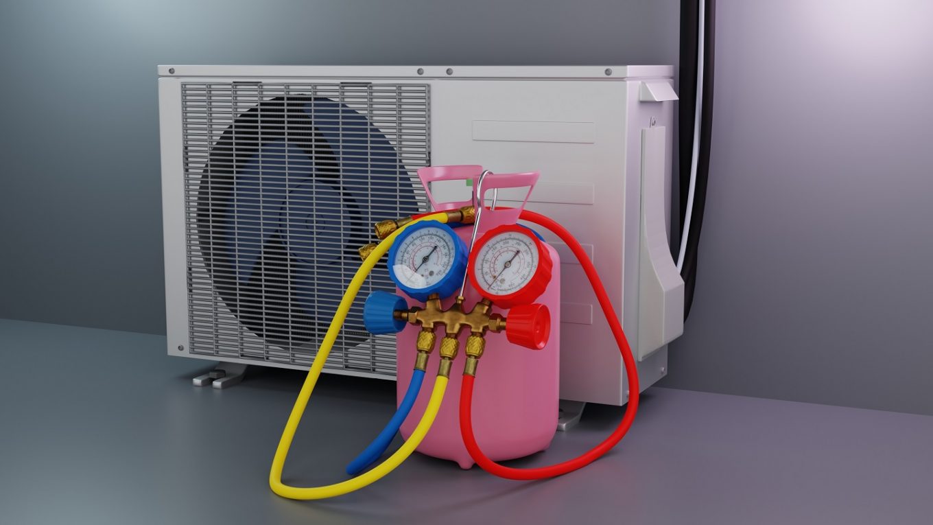 como fazer a recarga do gás do ar condicionado