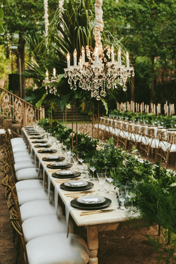 quanto custa arranjo mesa casamento verde oliva